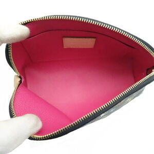 Louis Vuitton Noir Black Pochette Multicolor Cosmetic Pouch Grenard